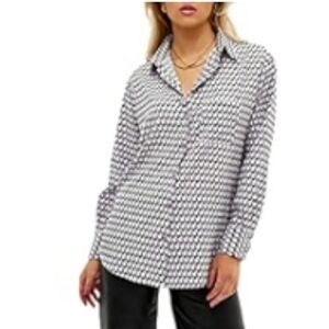 Button Front Long Sleeve Shirt
